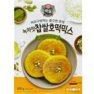 Green Tea Sweet Korean Pancake Mix, хотток,панкейки,корейські млинці, панкейки зелений чай,зелений чай, хотток зелений чай, корейські солодощі, Hotteok, korean pancake, Hotteok mix, купить смесь для блшинчиков, корейские блинчики, корейские сладости, рисовые блинчики