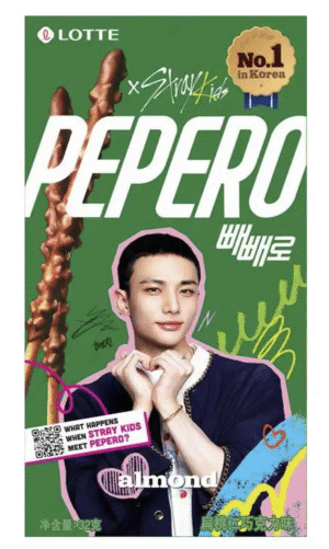 Палички Пеперо з мигдалем 32г <br> 빼빼로